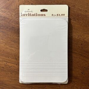 Vintage You're Invited Hallmark Party Invitations